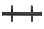 Black Premium Rollup ohne Druck 85 x 200 cm | Kassette schwarz